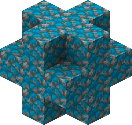 Ore boulder containing a hidden cosmetic