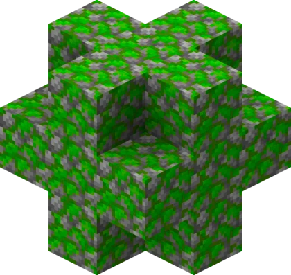 Ore boulder containing a hidden cosmetic